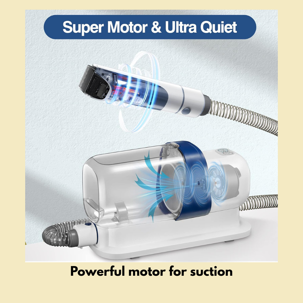 Dog and Cat Hair Vacuum with 2.3L Capacity Larger Pet Hair Dust Cup