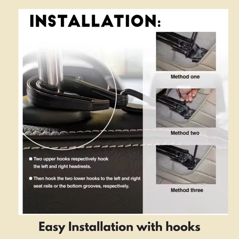 RideSafe Pet Barrier | Safety Protector Mesh Net