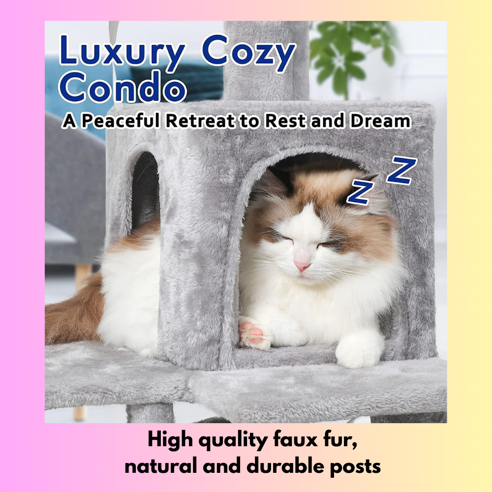 Cat Tree Tower | Play Scratching Post