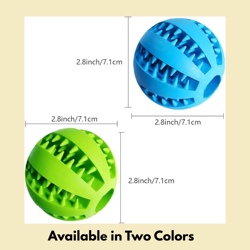 Interactive Treat Holder -Dental Ball