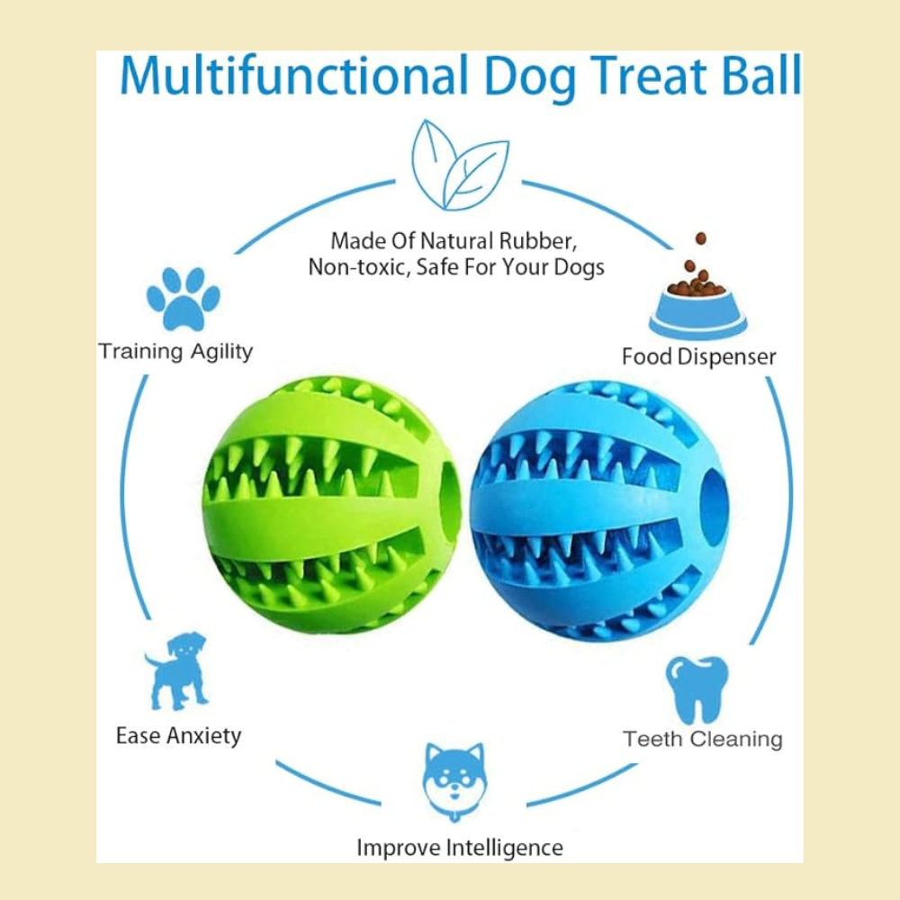 Interactive Treat Holder -Dental Ball