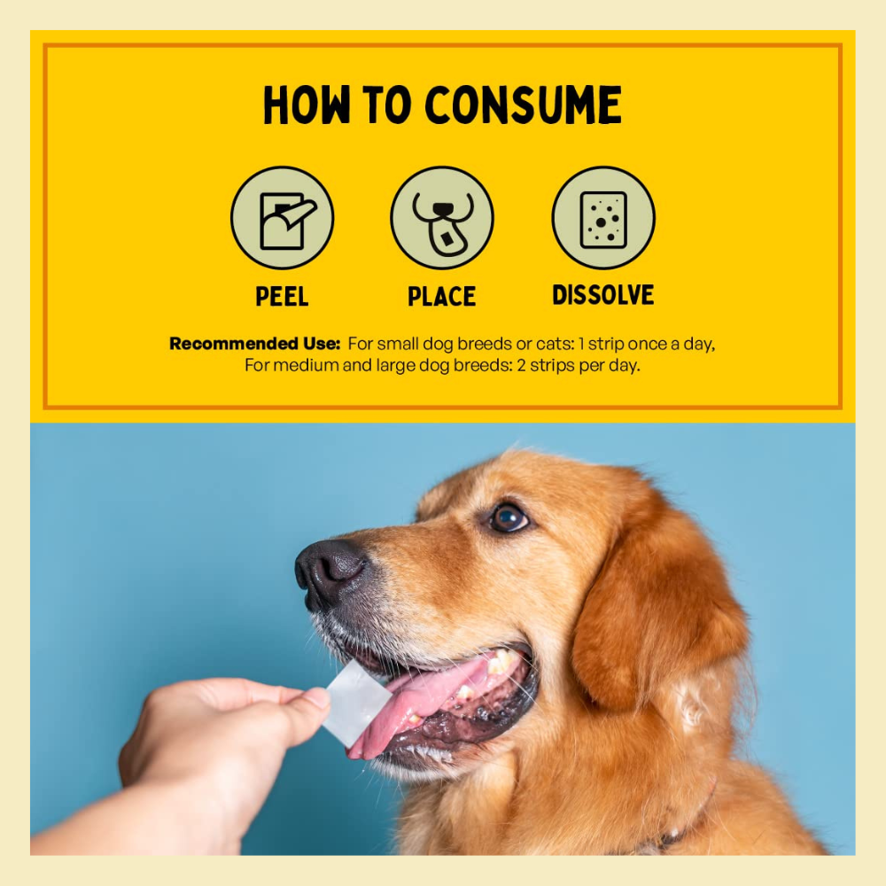 FURLICKS Fresh Breath Supplements - Oral Strips