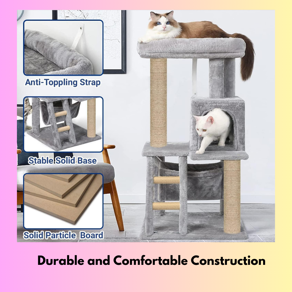 Cat Tree Tower | Play Scratching Post