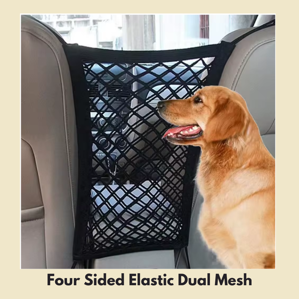 RideSafe Pet Barrier | Safety Protector Mesh Net