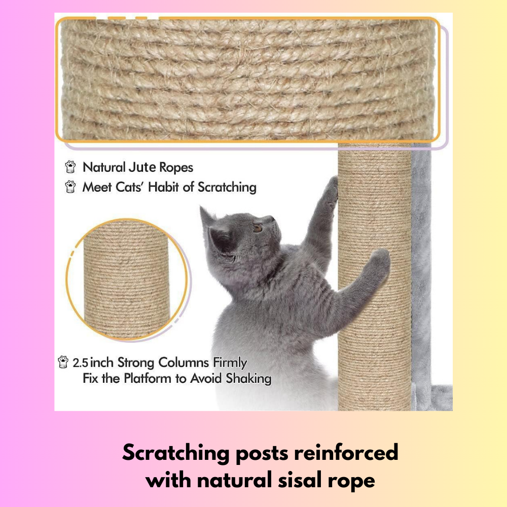 Cat Tree Tower | Play Scratching Post