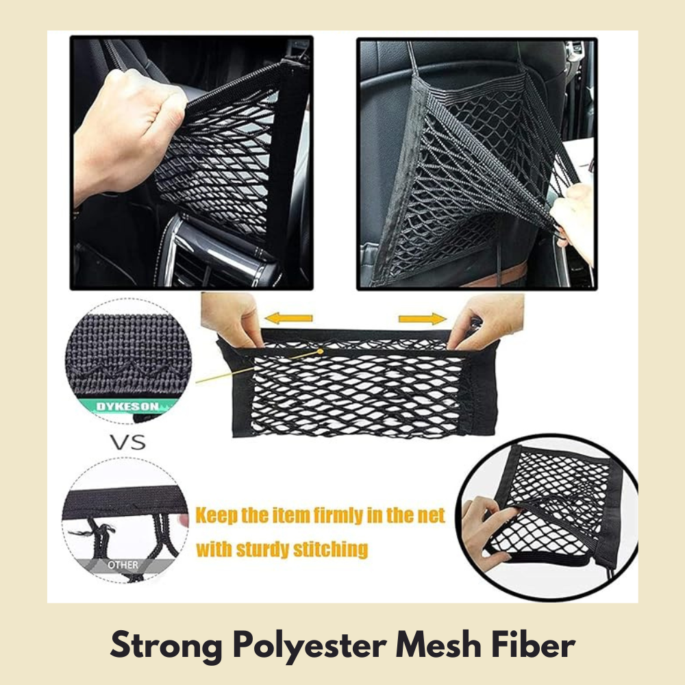 RideSafe Pet Barrier | Safety Protector Mesh Net