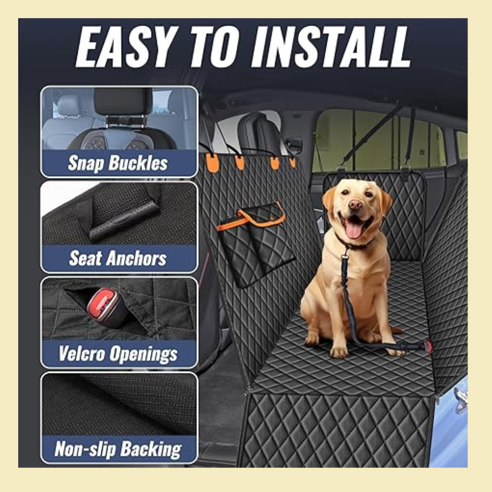 Premium Dog Car Seat Cover