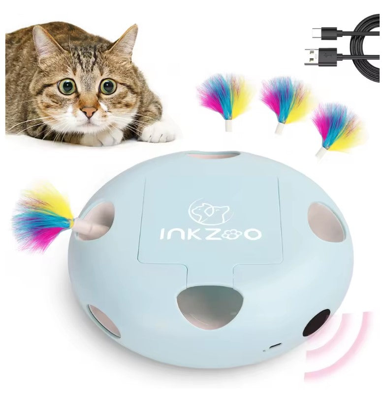 Interactive Cat Toy | Automatic 7 Holes Mice Whack-A-Mole