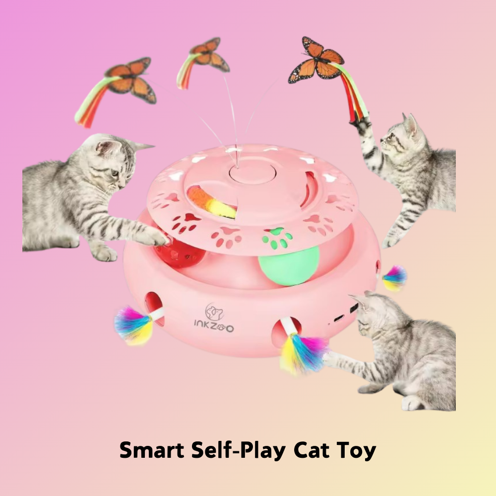 Interactive Cat Toy | Automatic 7 Holes Mice Whack-A-Mole