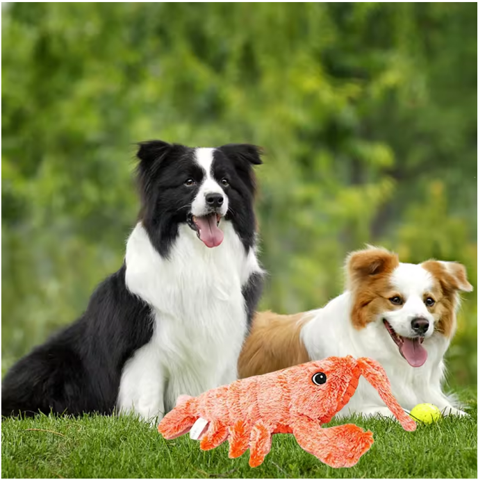 Electric Lobster USB Rechargeable Dog Toy