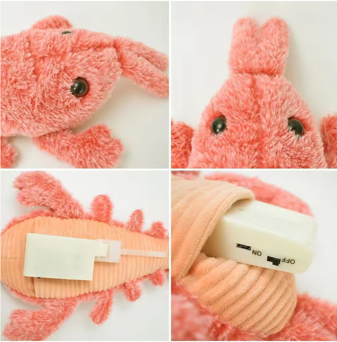 Electric Lobster  Dog Toy- USB Rechargeable