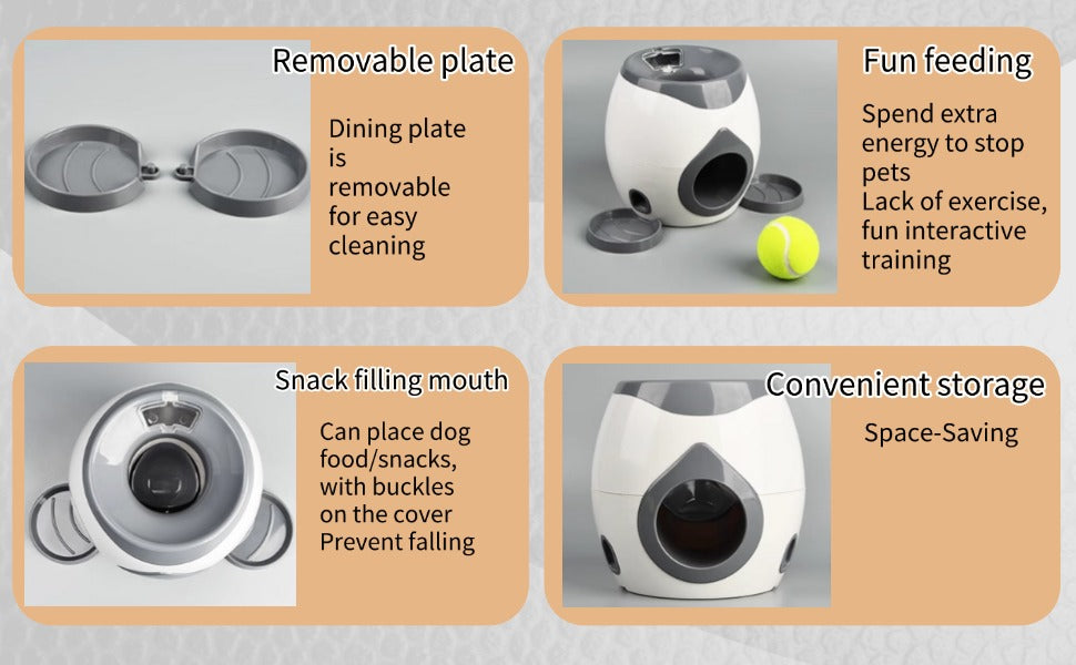 Automatic Interactive Dog Toy - Ball Launcher