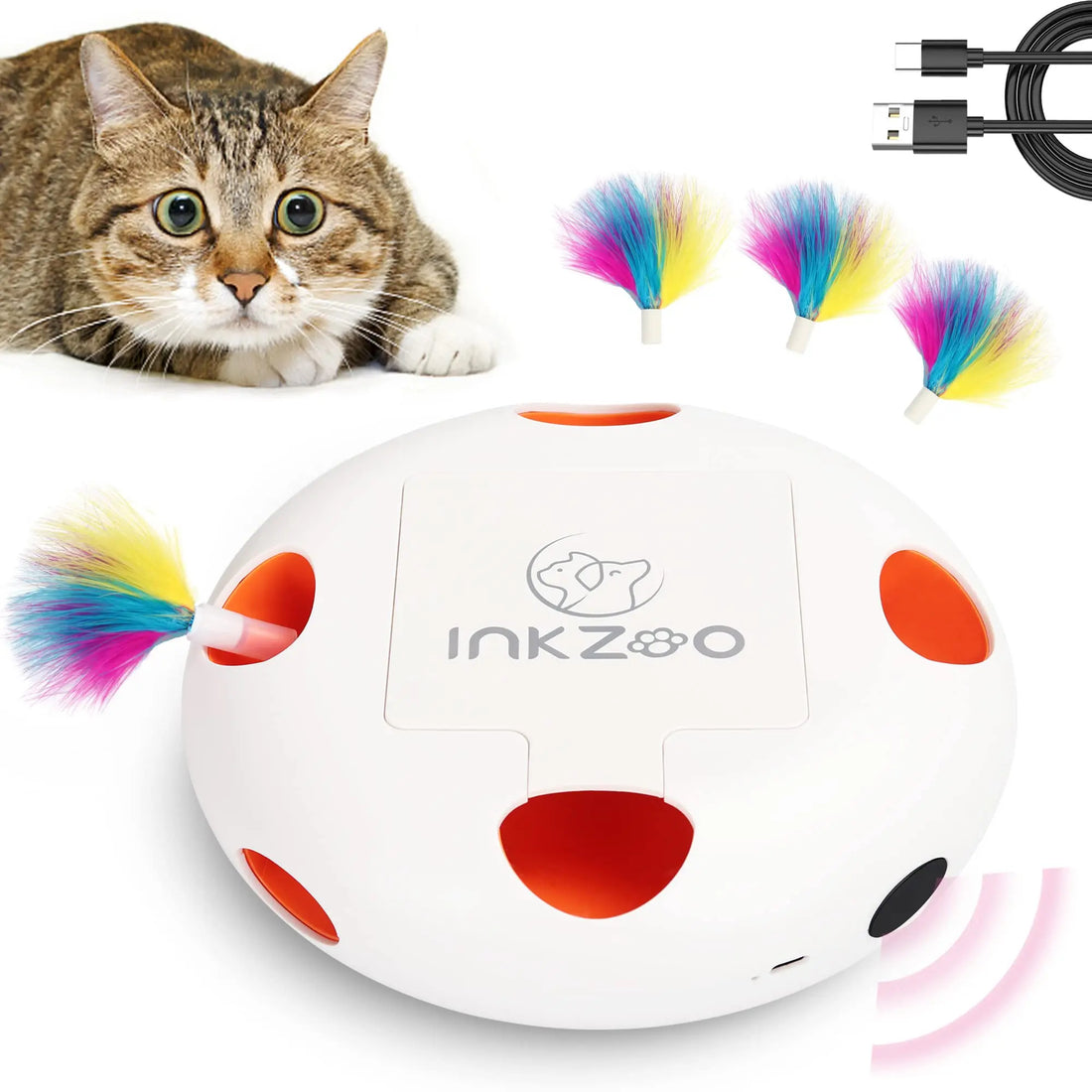 Interactive Cat Toy | Automatic 7 Holes Mice Whack-A-Mole